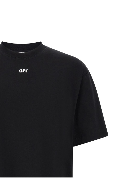 'Paint Arrow' T-shirt Black