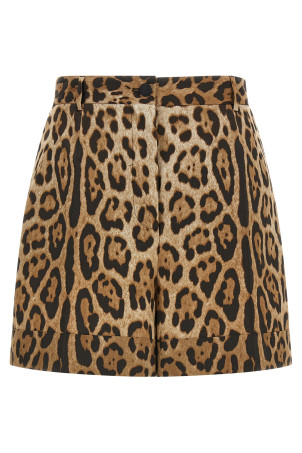 'Dolce' high waist shorts Brown