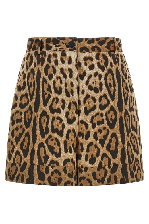 'Dolce' high waist shorts Brown