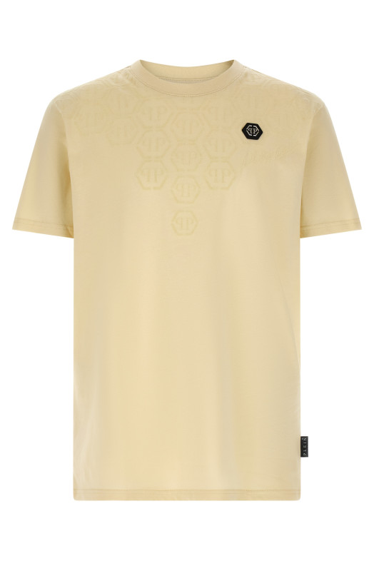 Monogram t-shirt Beige