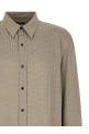 Jacquard monogram shirt Gray
