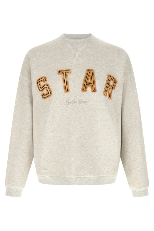 Patch sweatshirt Gray