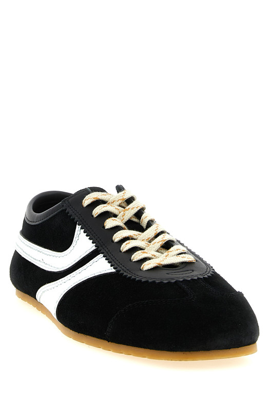 Suede sneakers Black-grey