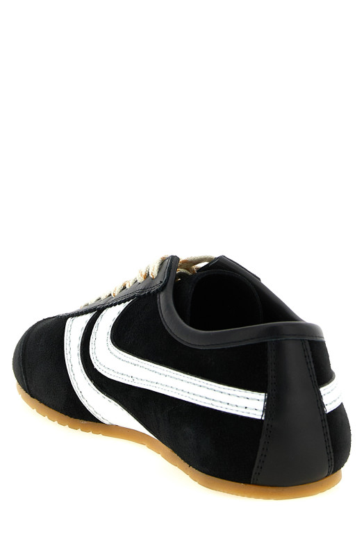 Suede sneakers Black-grey