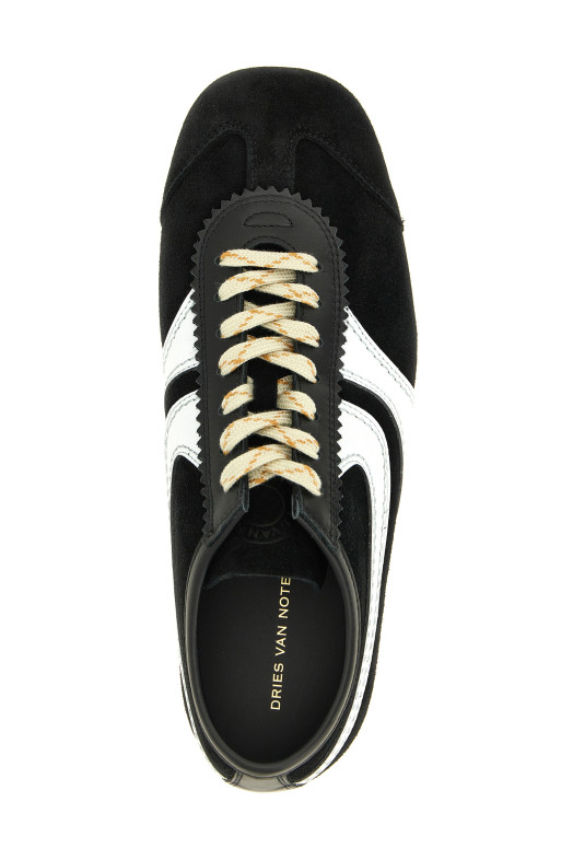 Suede sneakers Black-grey