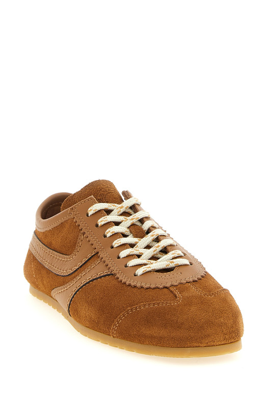 Suede sneakers Brown