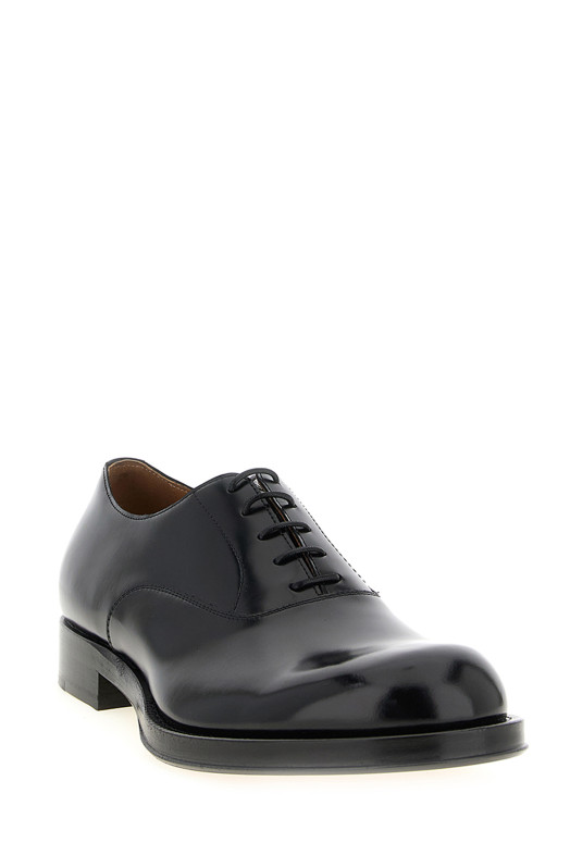 Derby Lace-Up Shoes Black