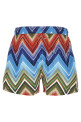 Macro zigzag swimsuit Multicolor