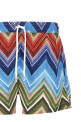 Macro zigzag swimsuit Multicolor