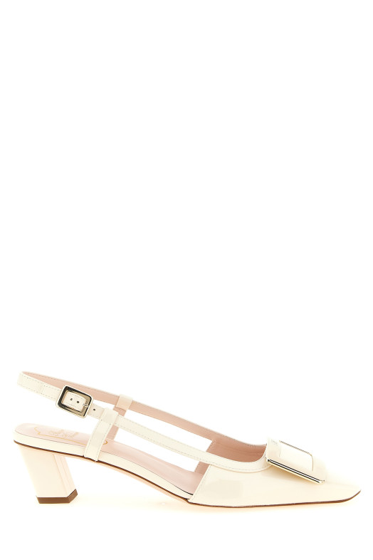 'Belle Viver' slingback White