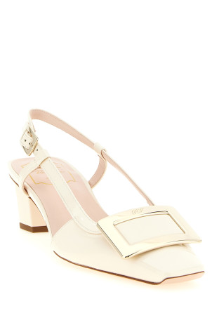 'Belle Viver' slingback White