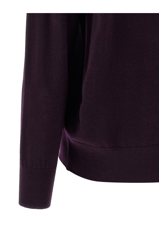 'Tuomas' sweater Purple