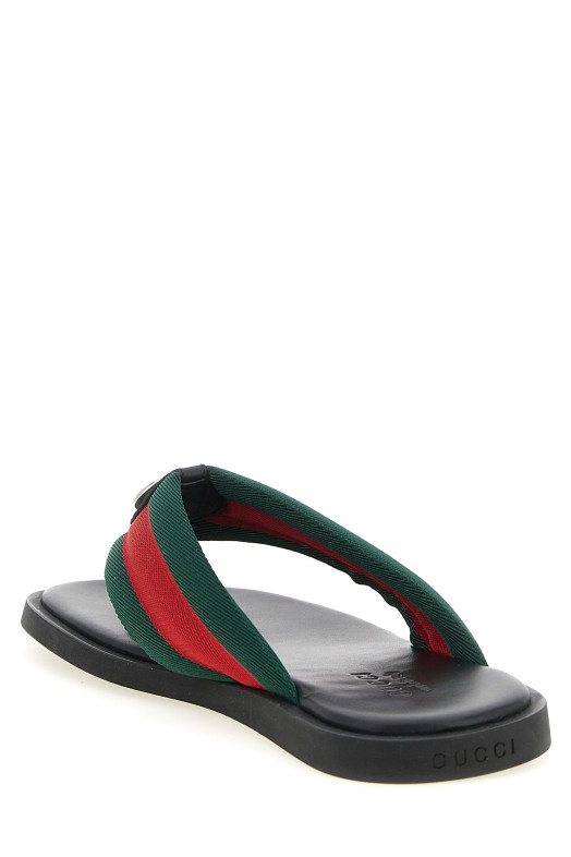 'Incrocio GG' sandals Multicolor