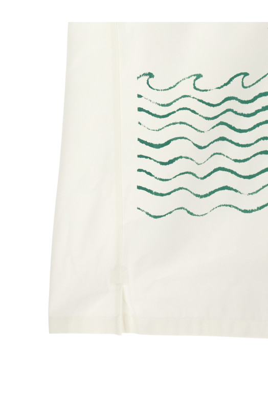 'Cabin' bowling shirt Green