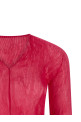 'Chiffon Twist 1' top Fuchsia