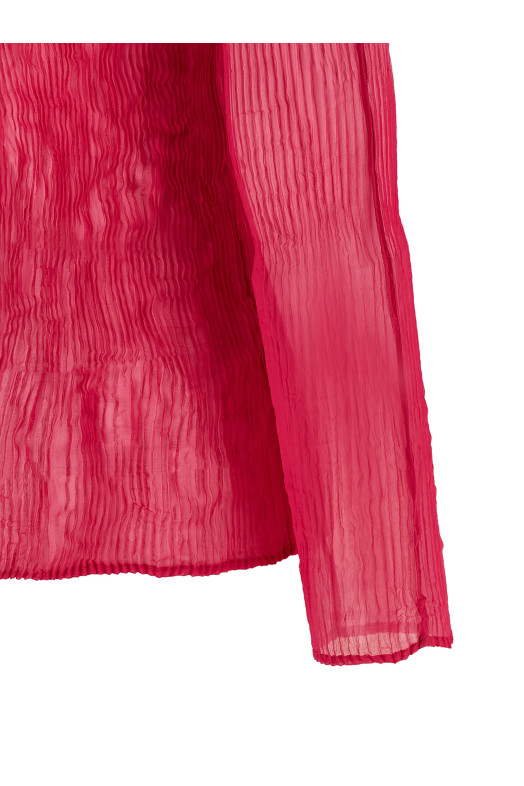 'Chiffon Twist 1' top Fuchsia