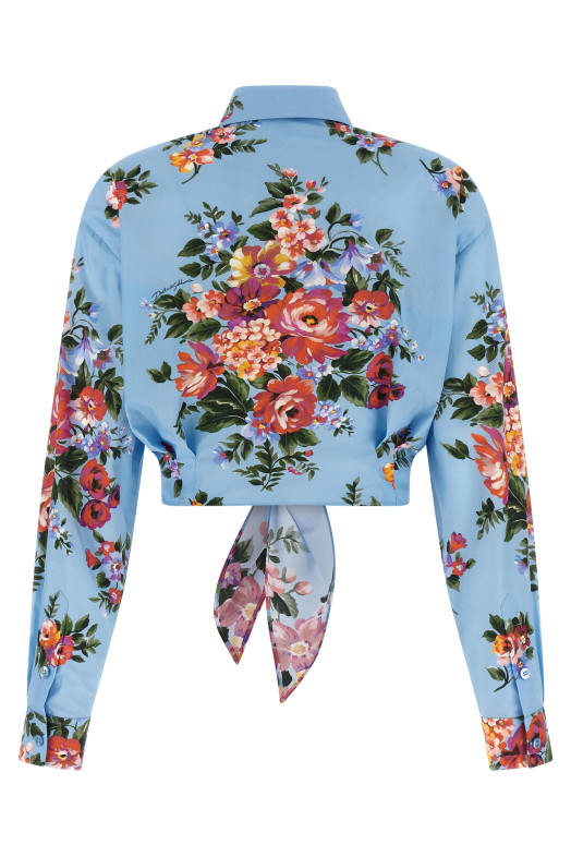 'Mazzo di Fiori' shirt BLUE