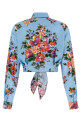 'Mazzo di Fiori' shirt BLUE