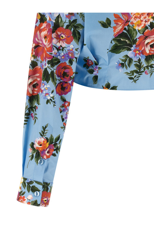'Mazzo di Fiori' shirt BLUE