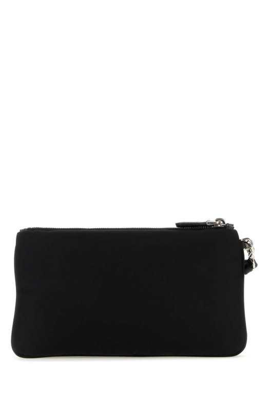 Black nylon clutch Black PRADA (1MB0452DMV)