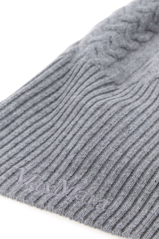 Grey cashmere Romana balaclava Multicolor MAX MARA (2524576012600)