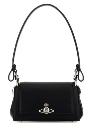 Black synthetic leather small Hazel shoulder bag VIVIENNE WESTWOOD (4603000WWS0026)