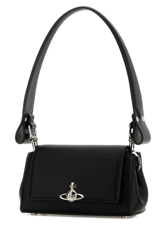 Black synthetic leather small Hazel shoulder bag VIVIENNE WESTWOOD (4603000WWS0026)