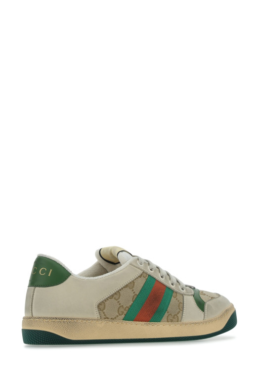 Multicolor suede and fabric Screener sneakers GUCCI (5465519Y920)