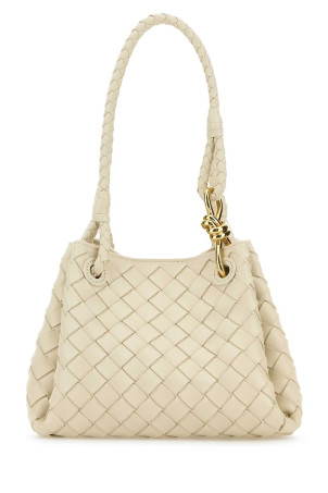 Ivory leather small Parachute handbag BOTTEGA VENETA (796569VCPPT)