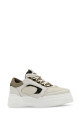 Multicolor leather and canvas Fendi Force sneakers FENDI (7E1728AU20)
