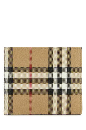 Printed canvas wallet Multicolor BURBERRY (8069811)