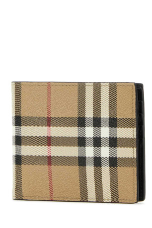 Printed canvas wallet Multicolor BURBERRY (8069811)