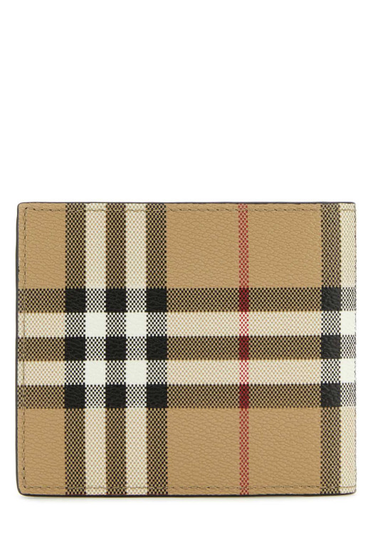 Printed canvas wallet Multicolor BURBERRY (8069811)