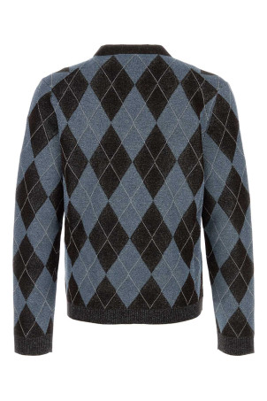 Embroidered stretch wool blend cardigan GUCCI (811389XKEJF)