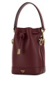 Burgundy leather Mon Tresor bucket bag FENDI (8BS109AYJ1)
