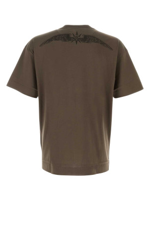 Khaki cotton t-shirt GIVENCHY (BM71JA3YN1)