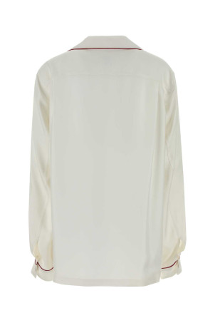 White silk shirt TOM FORD (CA3335FAX1717)