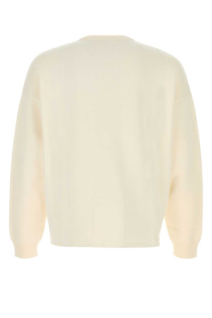 Ivory cotton blend sweater LOEWE (H526Y14KLS)