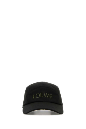 Black canvas Camp baseball cap Black LOEWE (K820358X93)