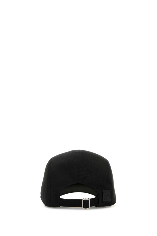 Black canvas Camp baseball cap Black LOEWE (K820358X93)