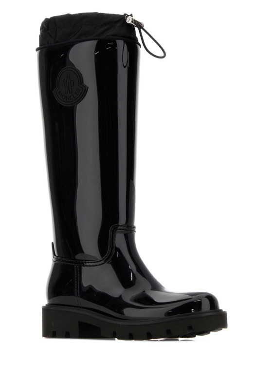 Black rubber Kick Stream boots Black MONCLER (L109B4G00010M9561)