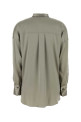 Sage green stretch satin shirt BRUNELLO CUCINELLI (M0C59MY906)
