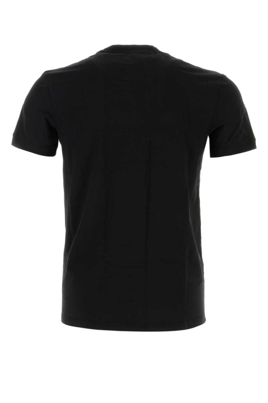 Black stretch cotton t-shirt Black DOLCE & GABBANA (M8C03JONN94)