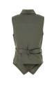 Sage green satin vest BRUNELLO CUCINELLI (MB179EG906)