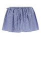 Embroidered cotton mini skirt MIU MIU (MG2625SOOO187G)