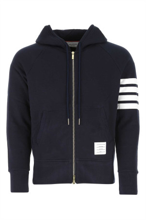 Navy blue cotton sweatshirt THOM BROWNE (MJT022H00535)