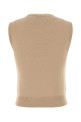 Sand cashmere vest MIU MIU (MMV331SOOO18YY)
