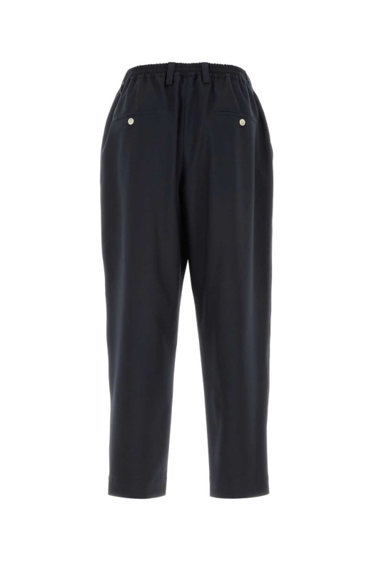 Midnight blue wool pant MARNI (PUMU0017U6UTW839)