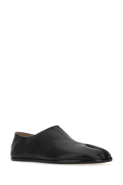 Black leather Tabi loafers MAISON MARGIELA (S57WR0051PR058)