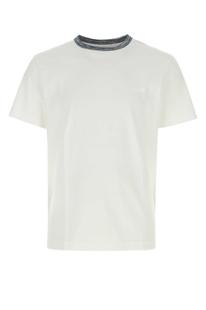 White cotton t-shirt MISSONI (UC22SL01BJ0002)